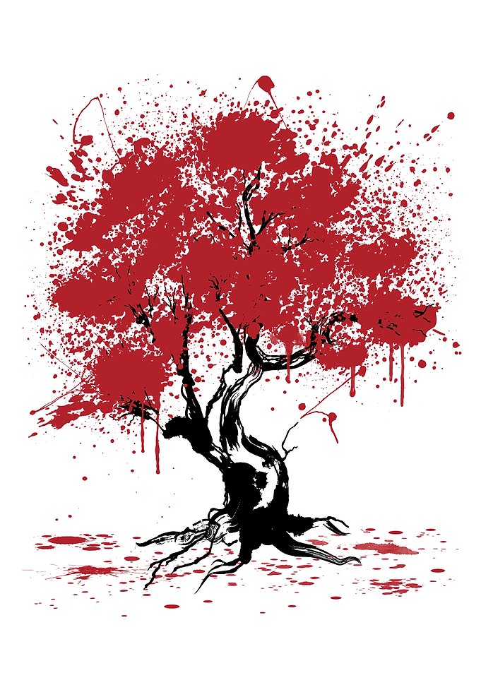 Sakura Tree Painting