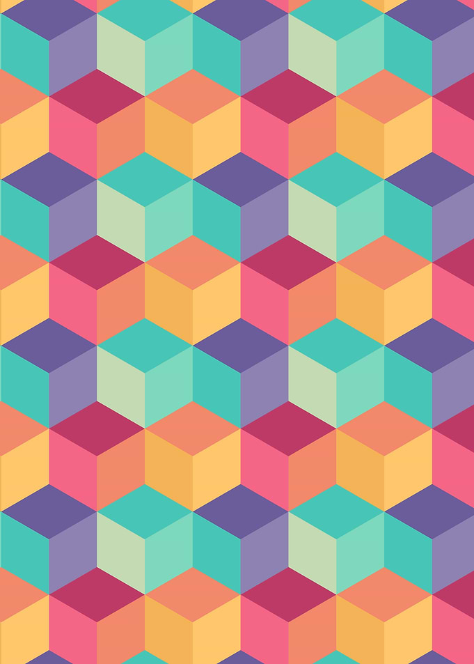 Retro Rainbow Pattern 02