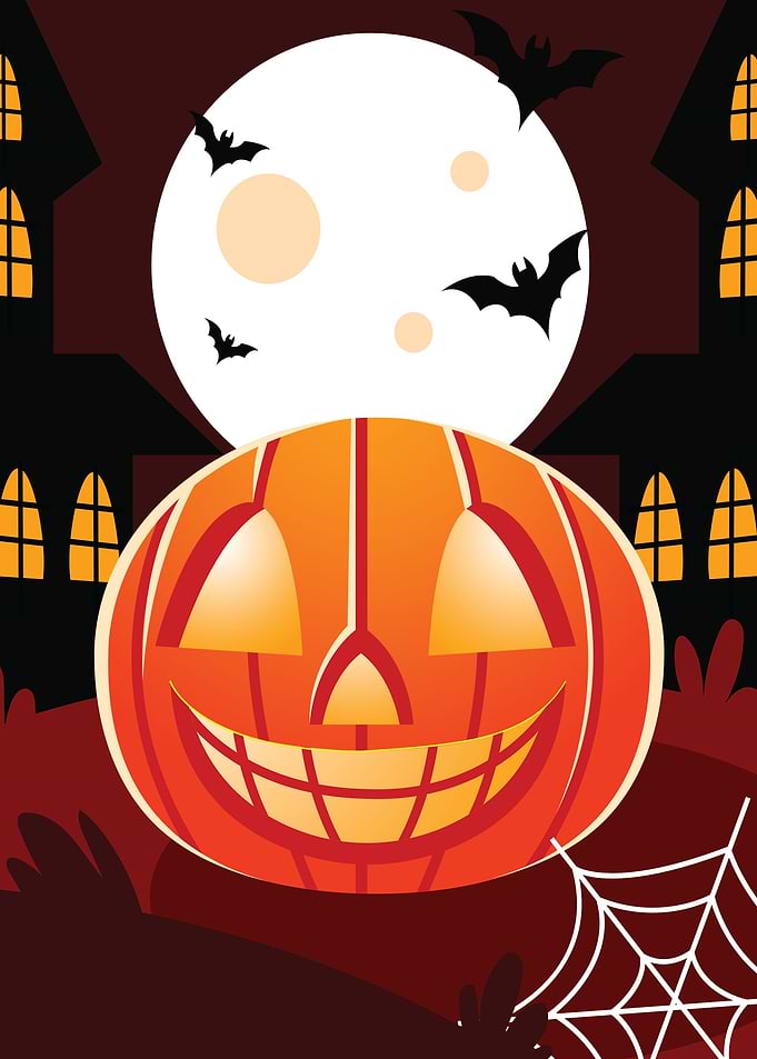 Halloween Pumpkin Moon