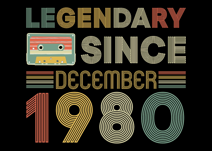 Birthday December 1980