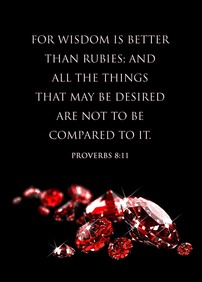 Proverbs 8 11 Bible Verse