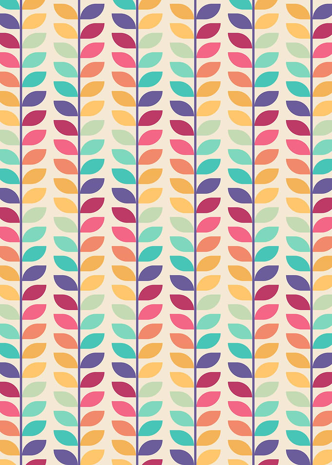 Retro Rainbow Pattern 04