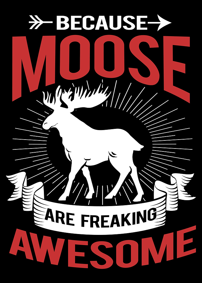 Funny Moose
