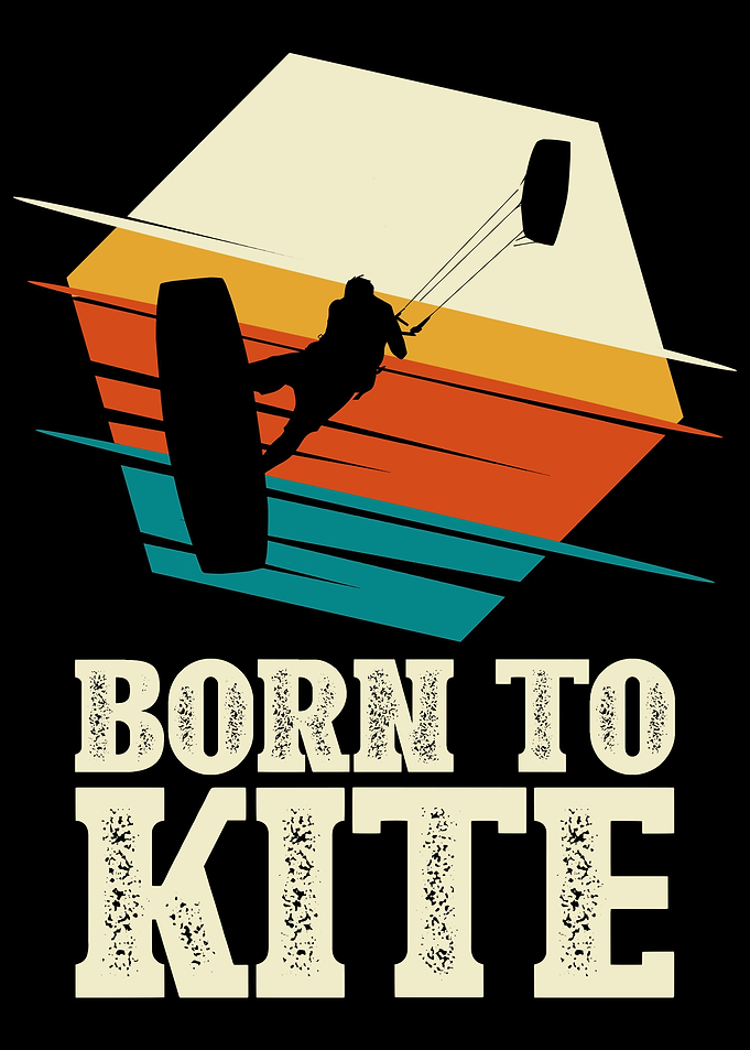 Born to kite kitesurfer