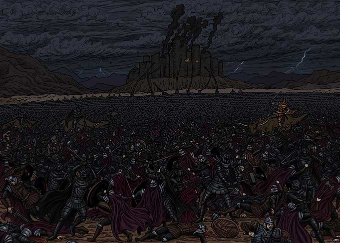 Battle by Blue Eye