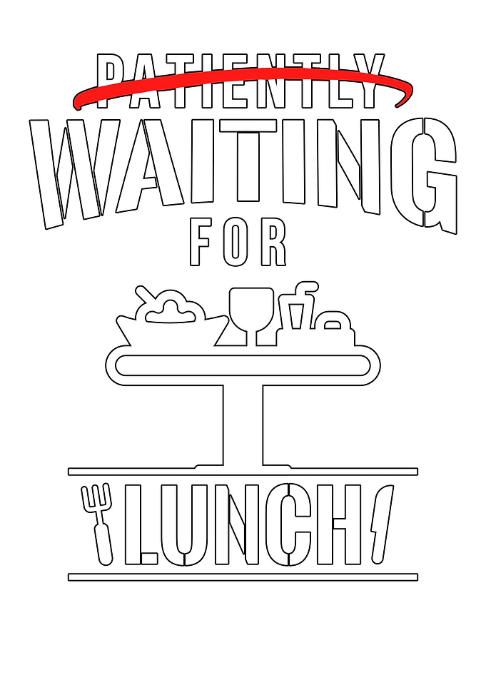 Lunch Luncheon Impatient