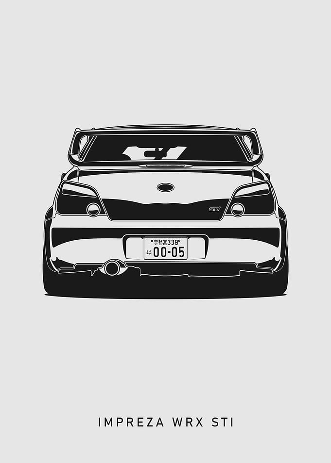 Impreza Blobeye Rearview