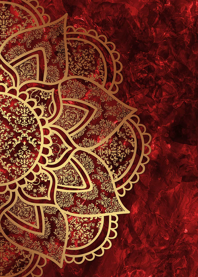 Mandala ruby