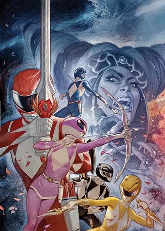 Power Rangers versus Rita Repulsa