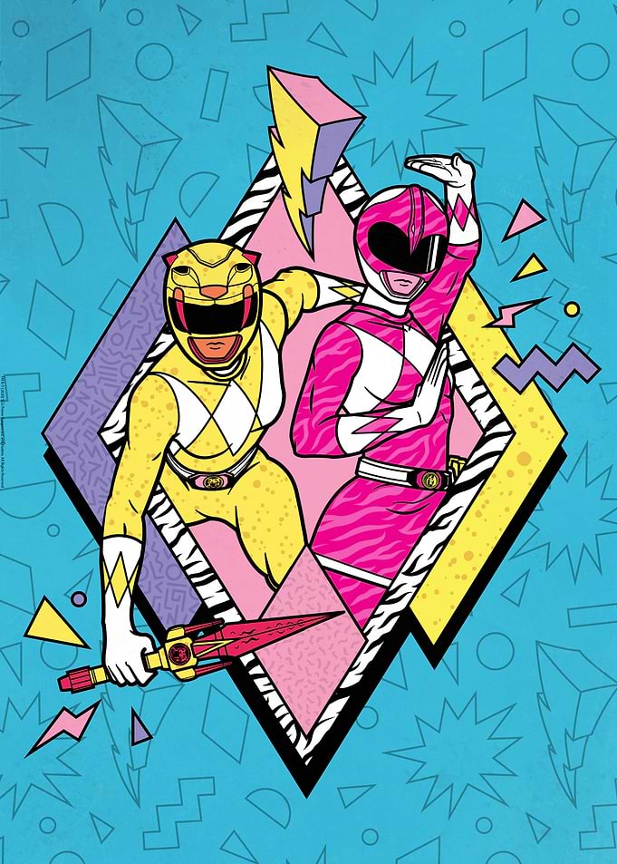 Yellow and Pink Morphin