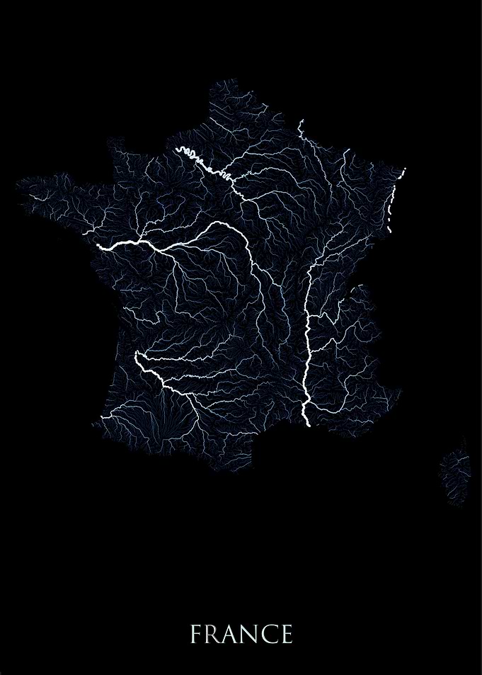 France river network