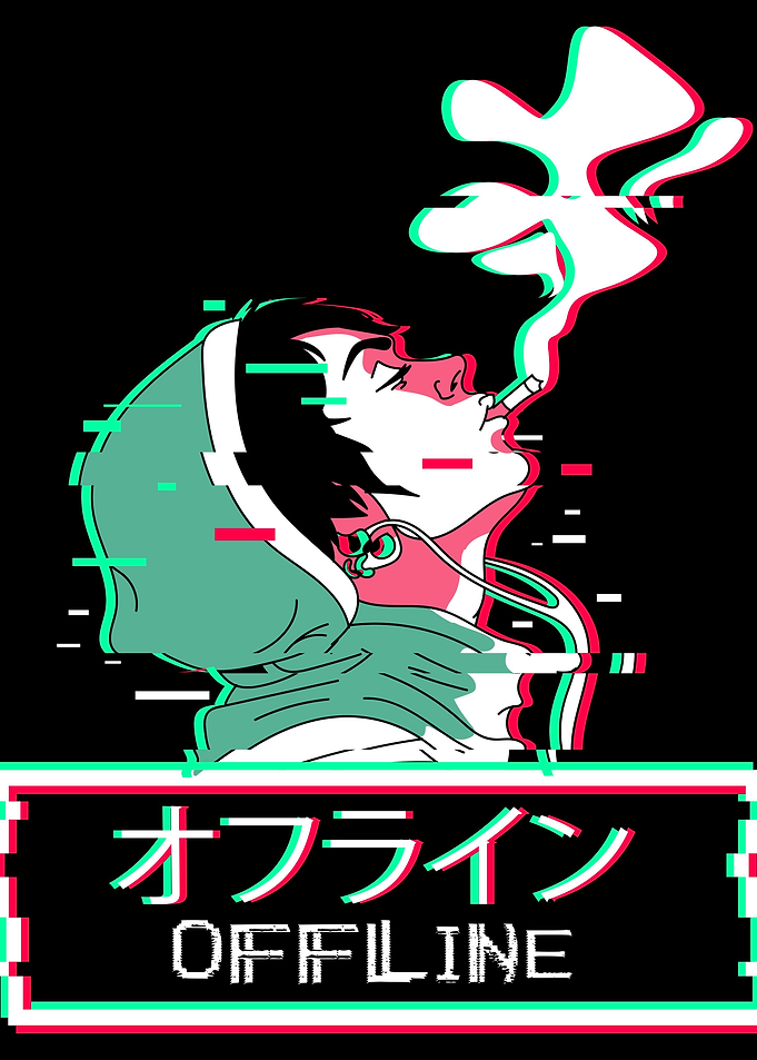 Smoking Anime Boy Aestheti