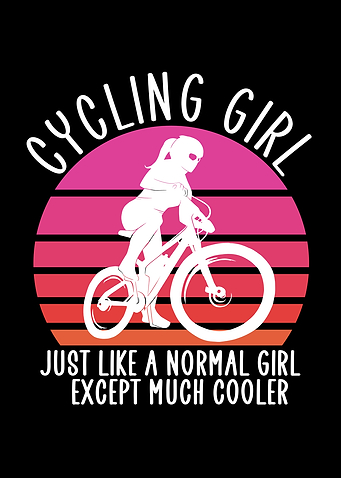 cycling girl