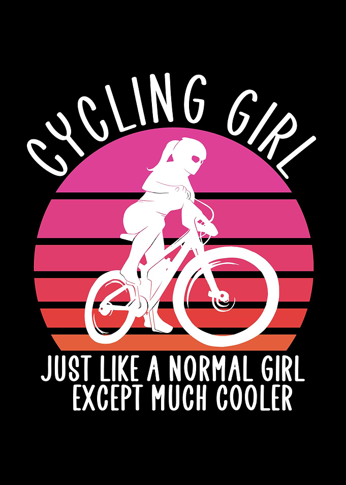 cycling girl