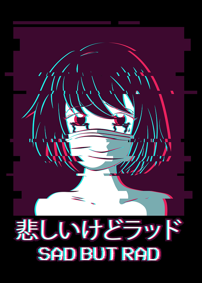 Sad But Rad Anime Girl Jap