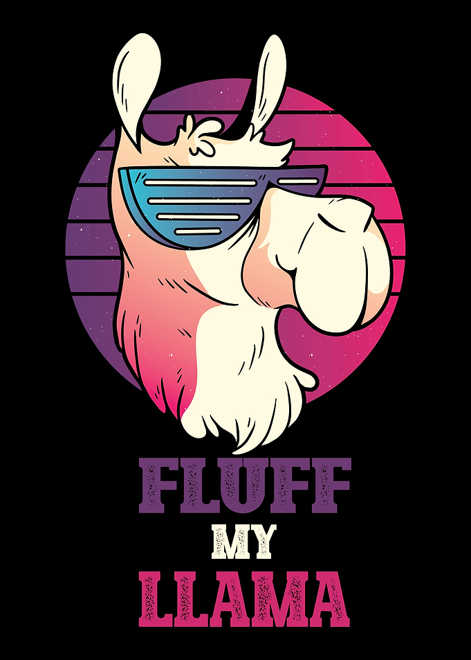 Fluff my Llama Space Lama