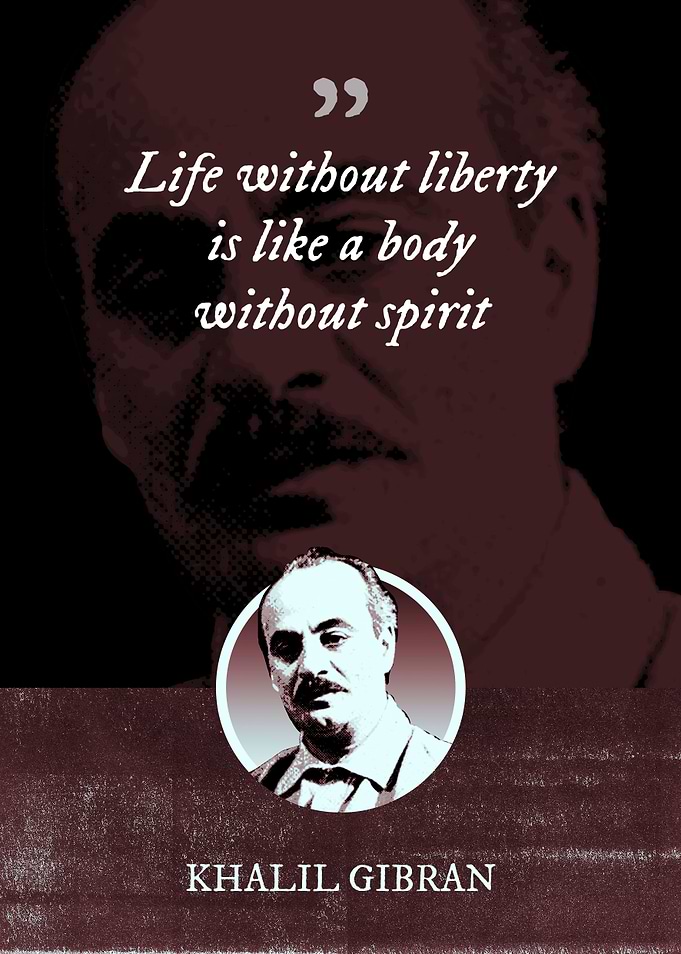 Life without liberty is
