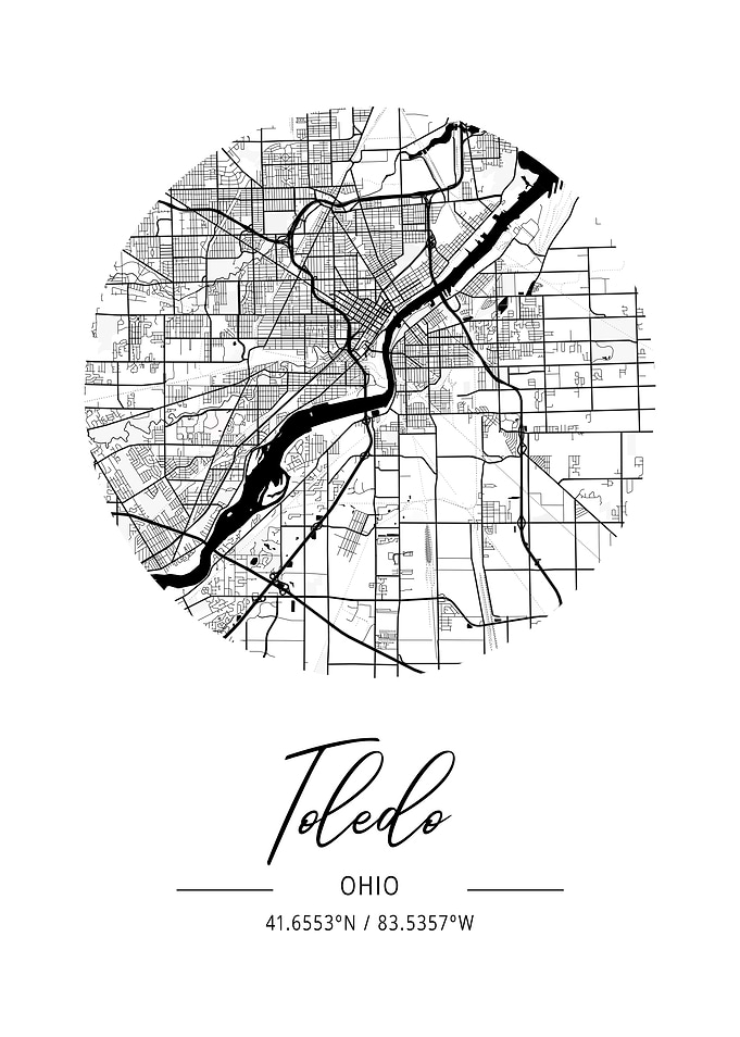 Toledo Area City Map