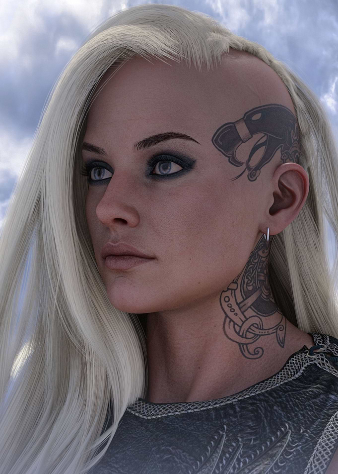 FEMALE VIKING WARRIOR