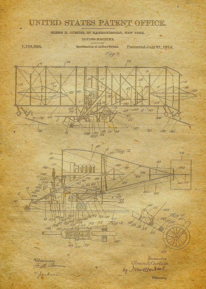 7 Curtiss Flying Machine