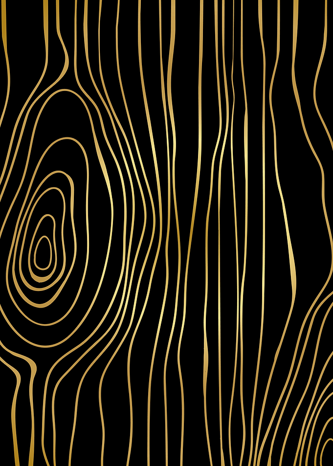 Gold Wood Grain