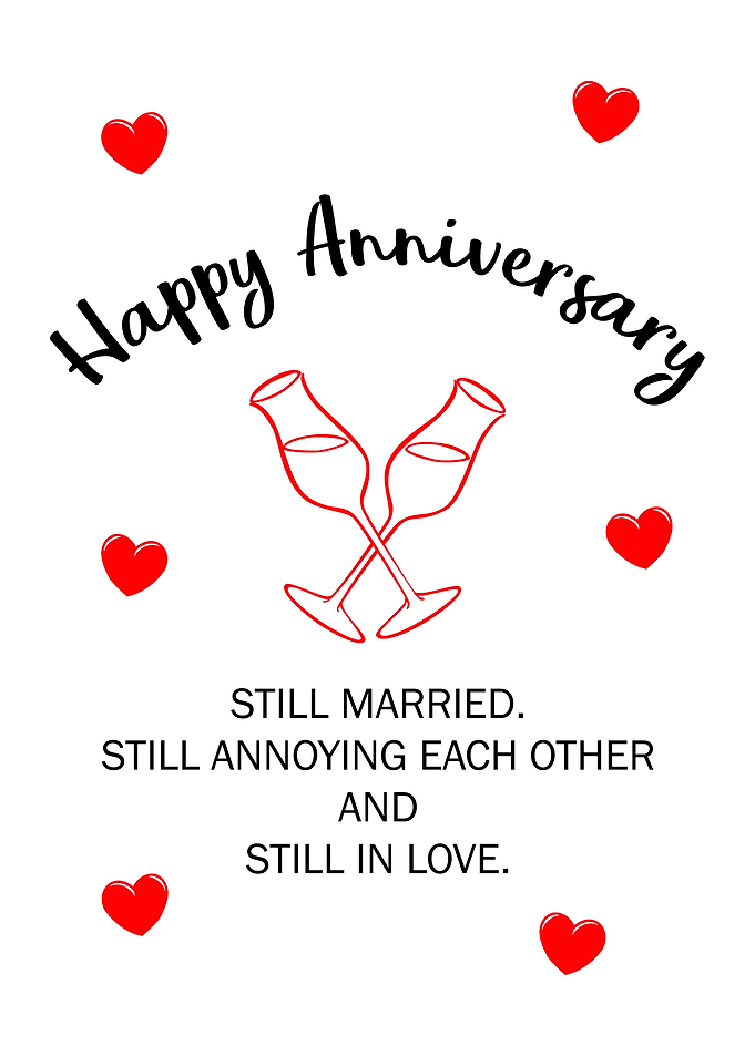 Happy Anniversary Wall Art