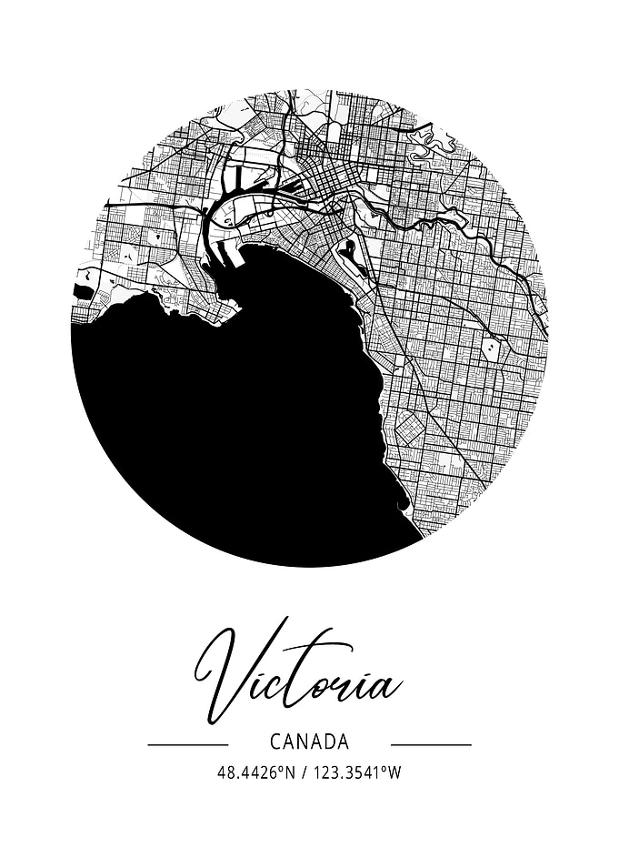 Victoria Area City Map