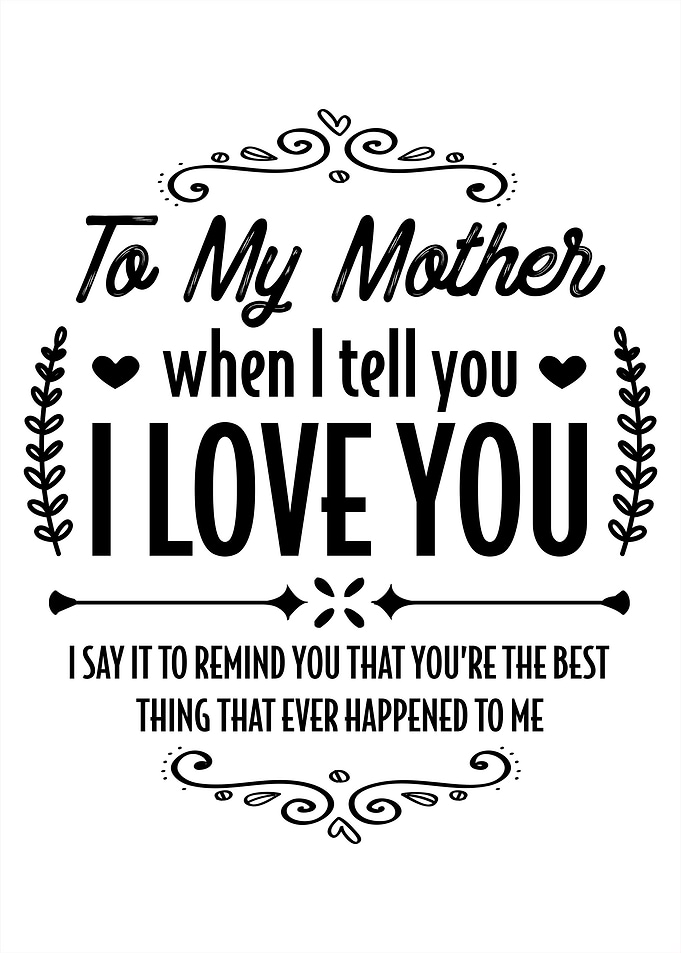 Mother Best thing ever