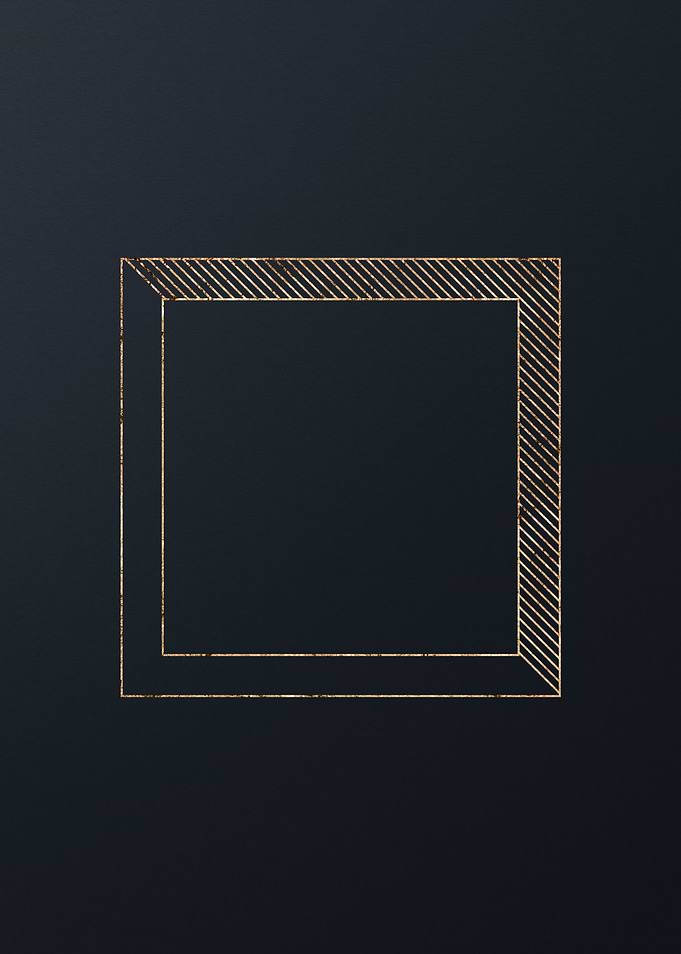 Gold Geometric Glyph