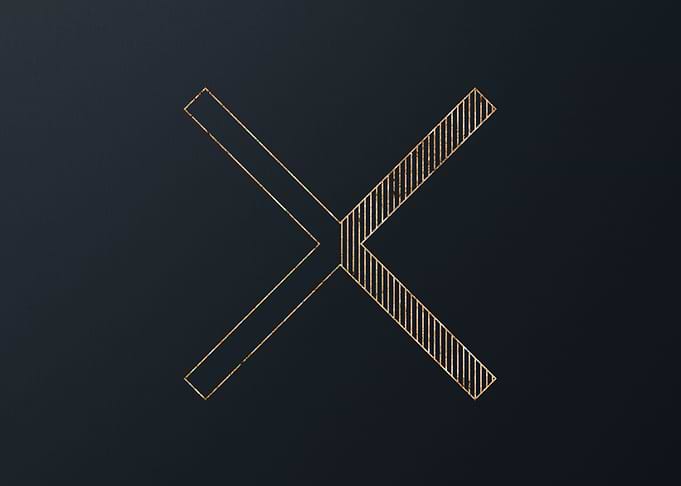 Gold Geometric Glyph