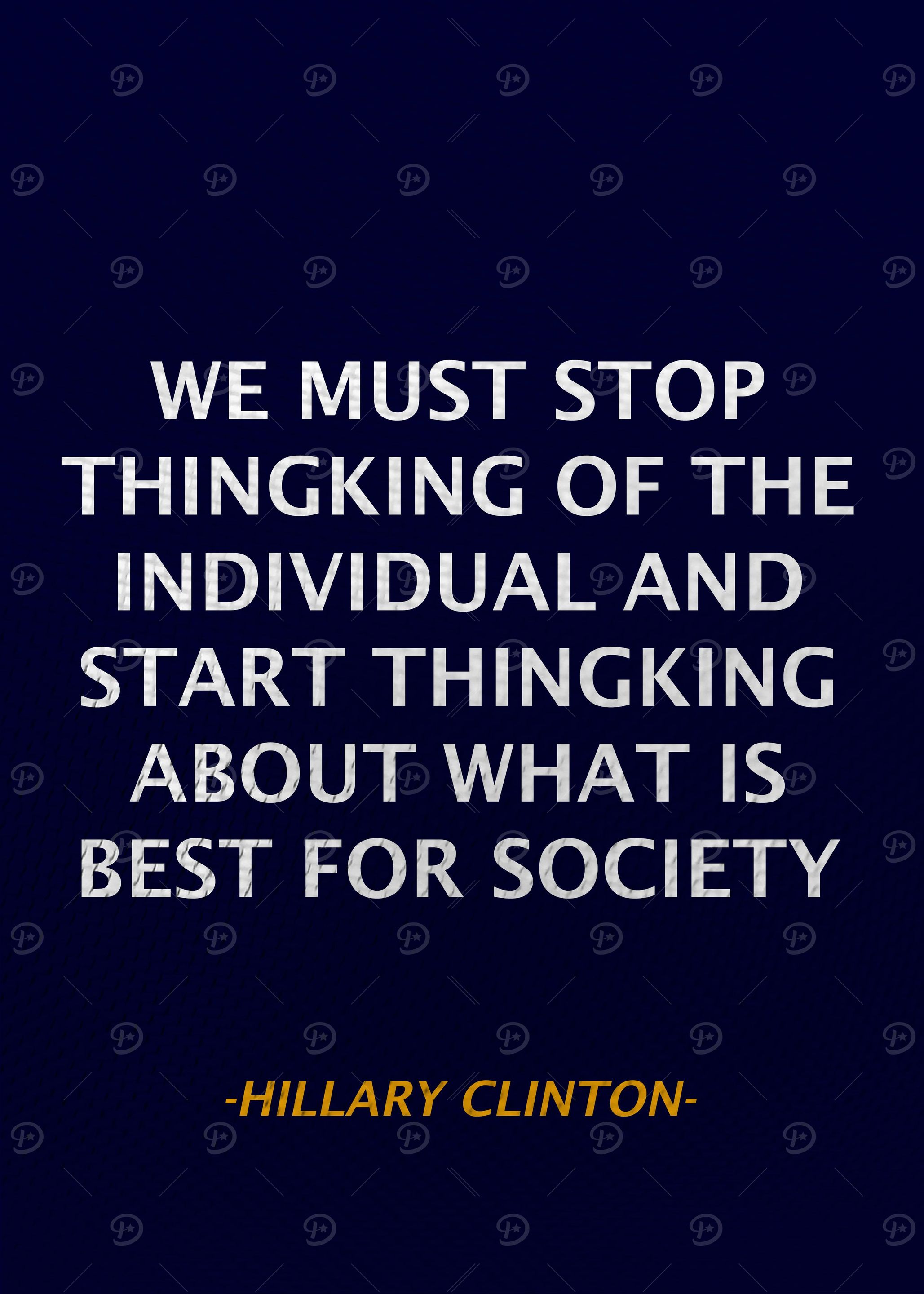 HIllary Clinton Qoute