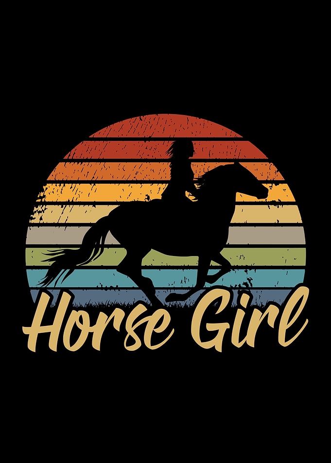 Horse Girl Riding Gift