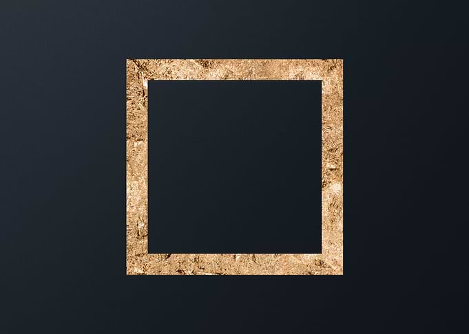 Gold Geometric Glyph