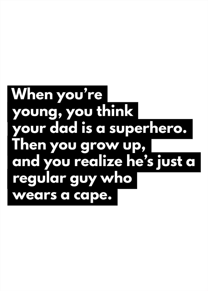 Dad Superhero