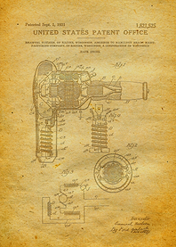 3 Hair Dryer Patent 1931