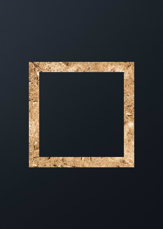 Gold Geometric Glyph