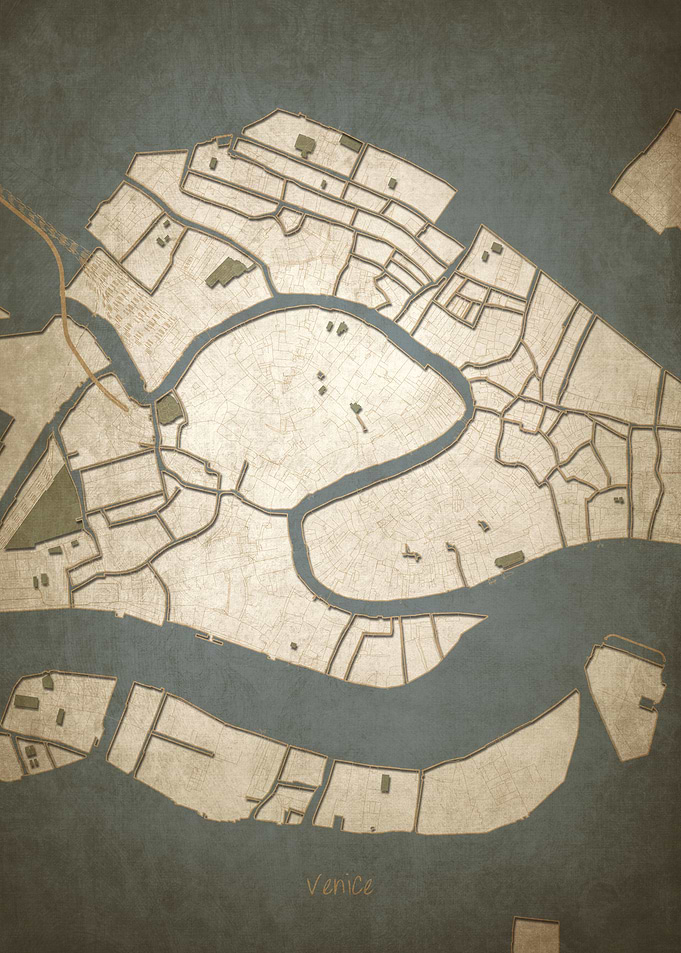 Venice Downtown Map
