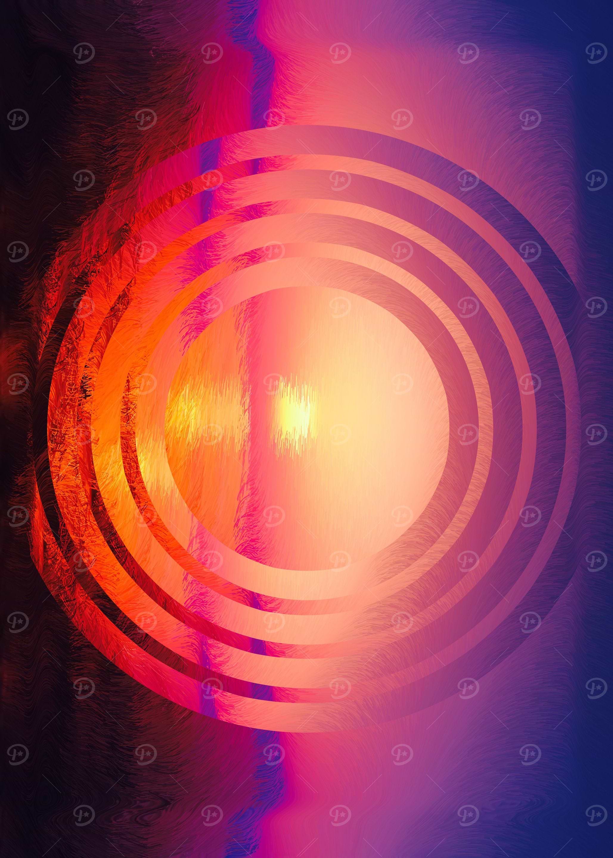 Abstract Sunset