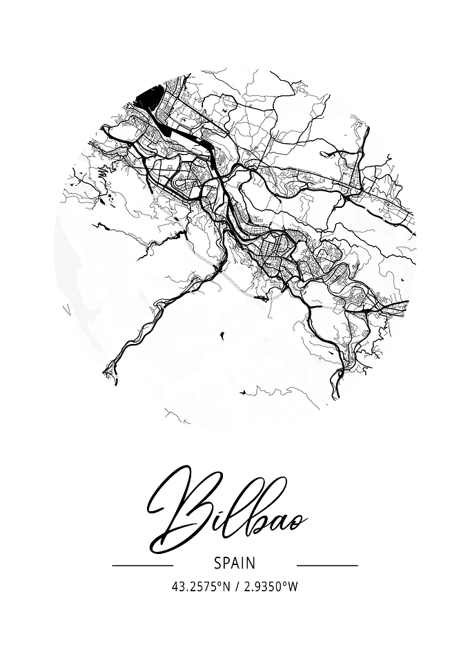 Bilbao Area City Map