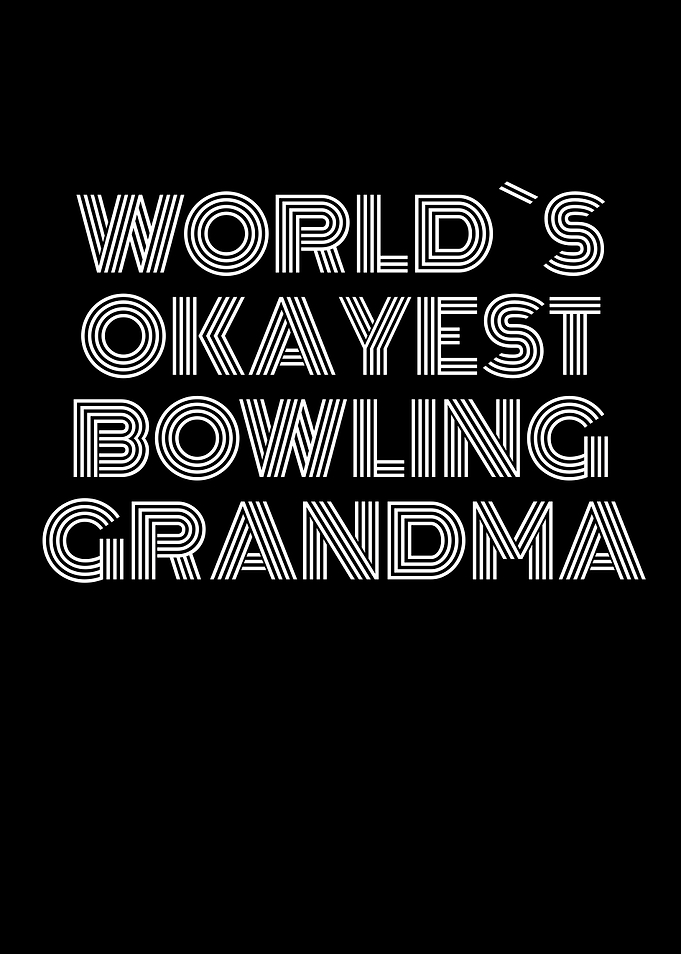 okayest bowling grandma