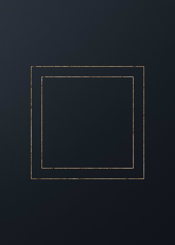 Gold Geometric Glyph