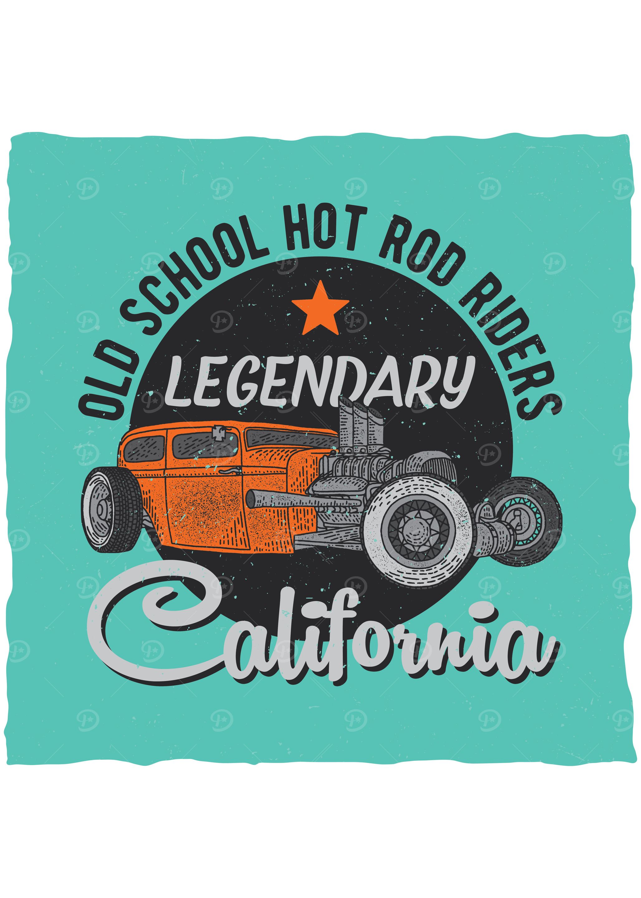 Old School Hot Rod Riders