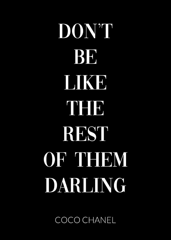 Coco Chanel Quote