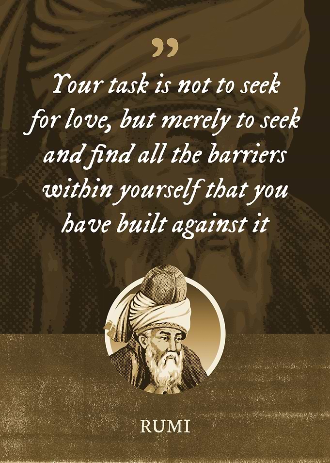 Your task is not to seek