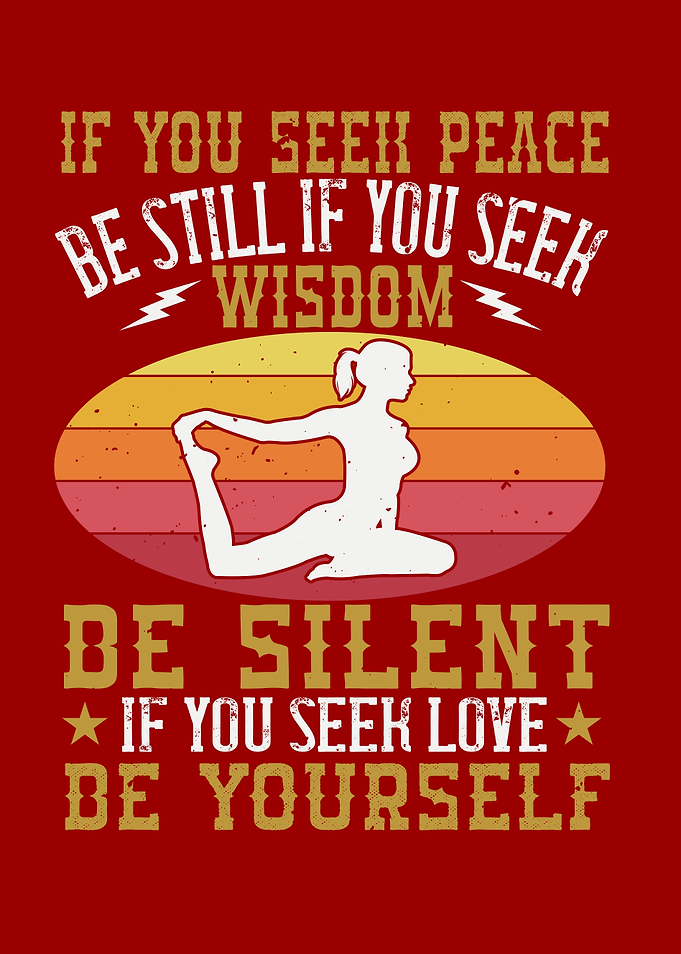 Yoga If You Seek Peace