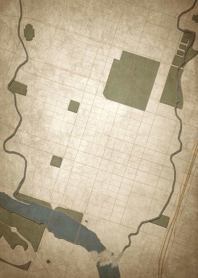Austin Downtown Map