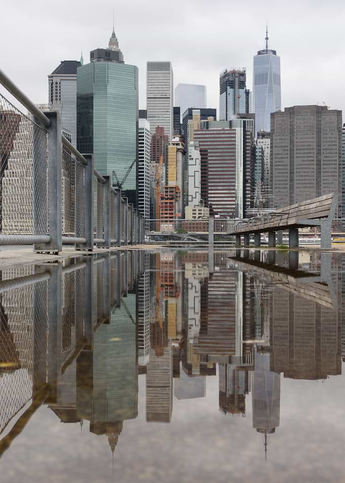 New York City reflection