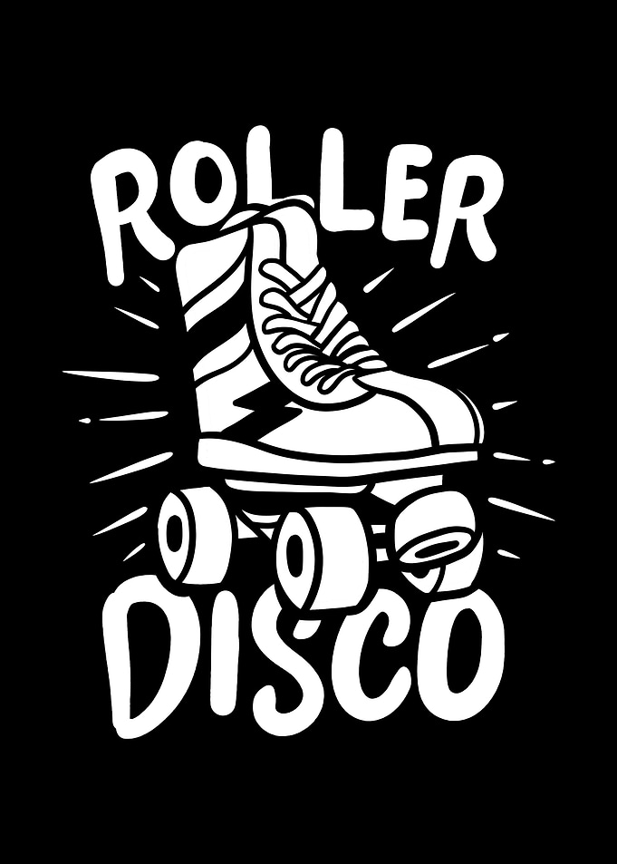 Roller Disco 70s 80s Sk