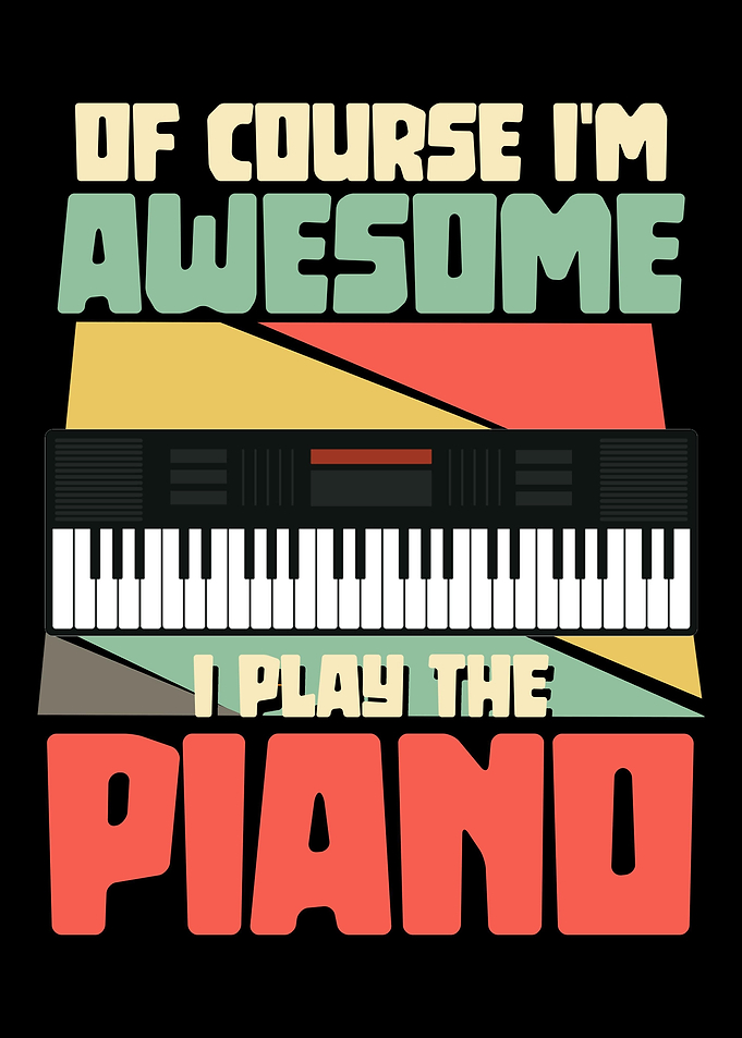 I play the piano pianist