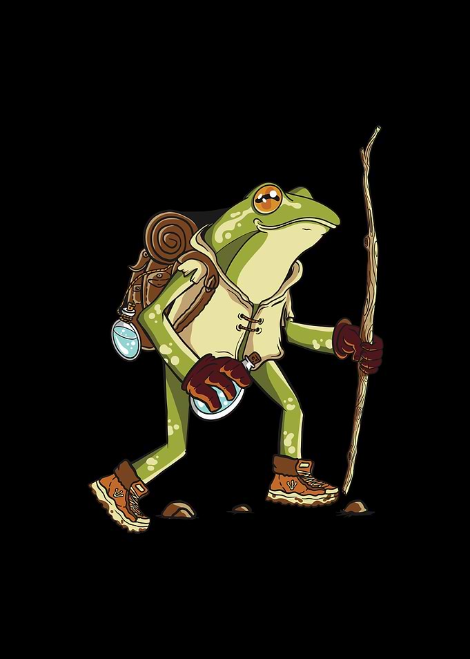 HIKING FROG